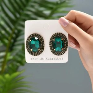 Great Ganilly Green Earrings