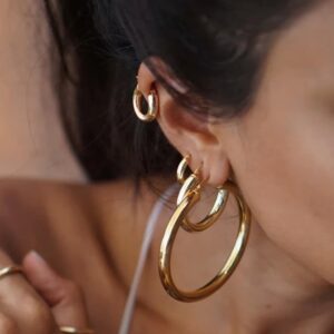 Gold Holland earrings