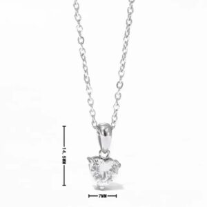 France silver necklace