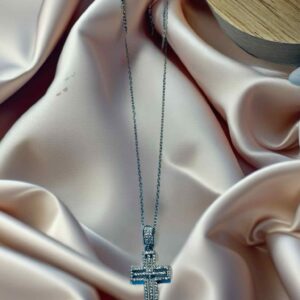 Mont Saint-Michel Cross Necklace